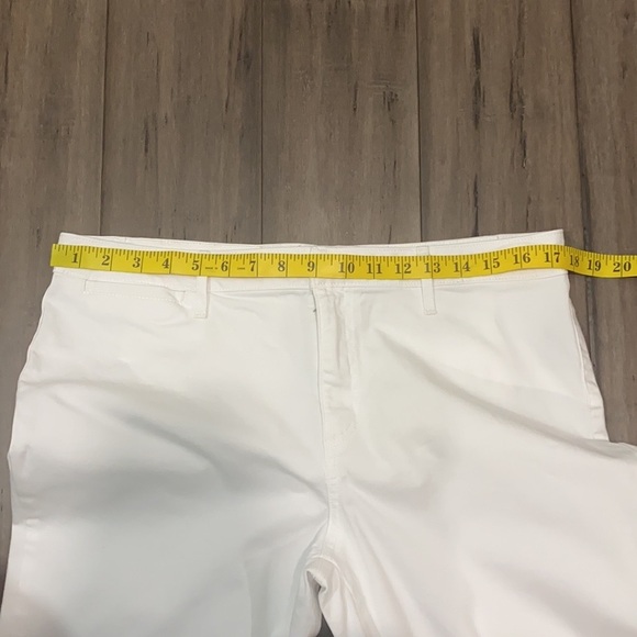 Sanctuary standard surplus Capri raw hem white - Picture 10 of 13